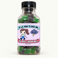 Botellita de 250 ml: Si la vida te dice no, tú dile no ni na — Mini Botella Cola Azúcar · Fini